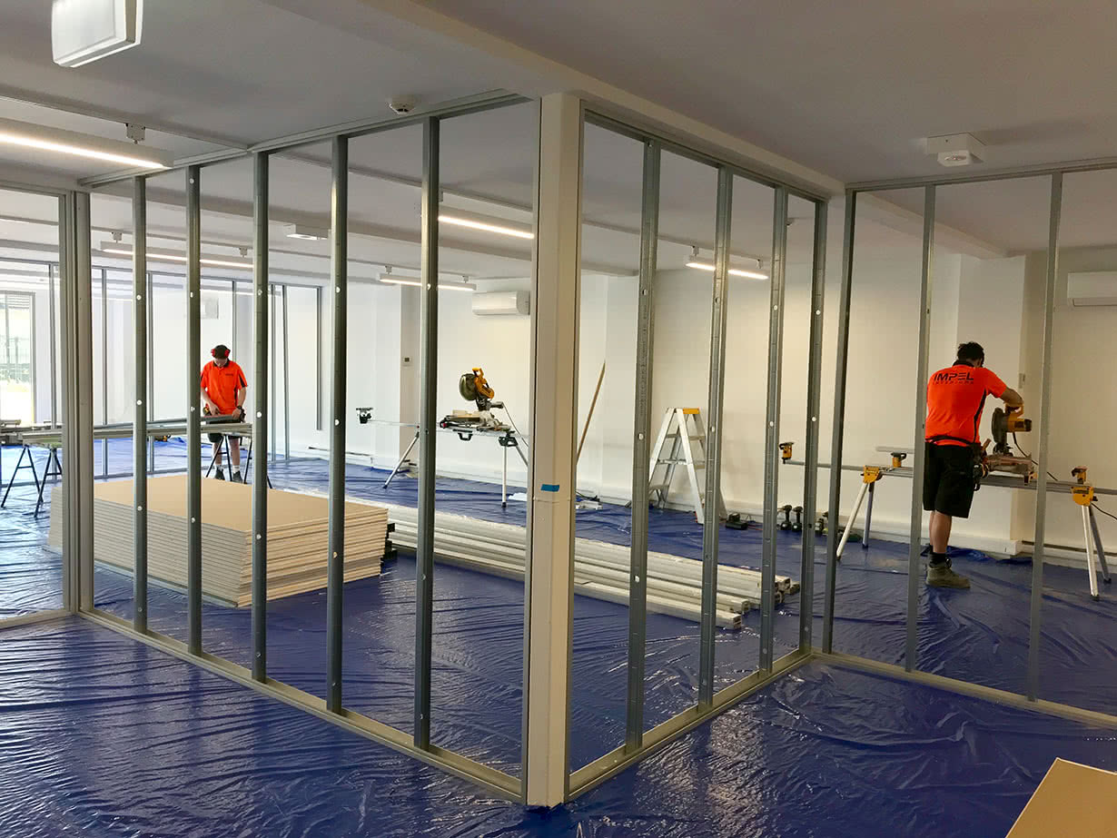 Office renovation construction Auckland